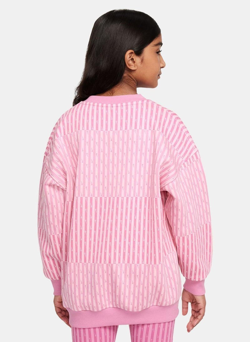 Kids' Sportswear Club Fleece Sweatshirt (Older Kids)