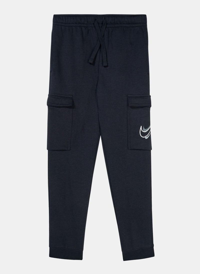 Kids' Sportswear Fleece Cargo Trousers (Older Kids)