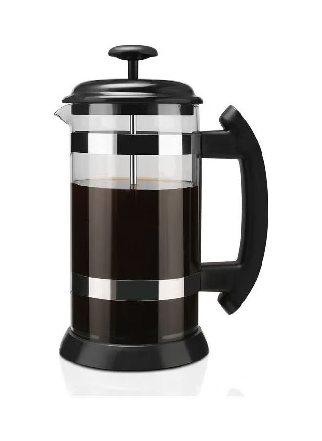 Stainless Steel French Press Pot Coffee Cup Black