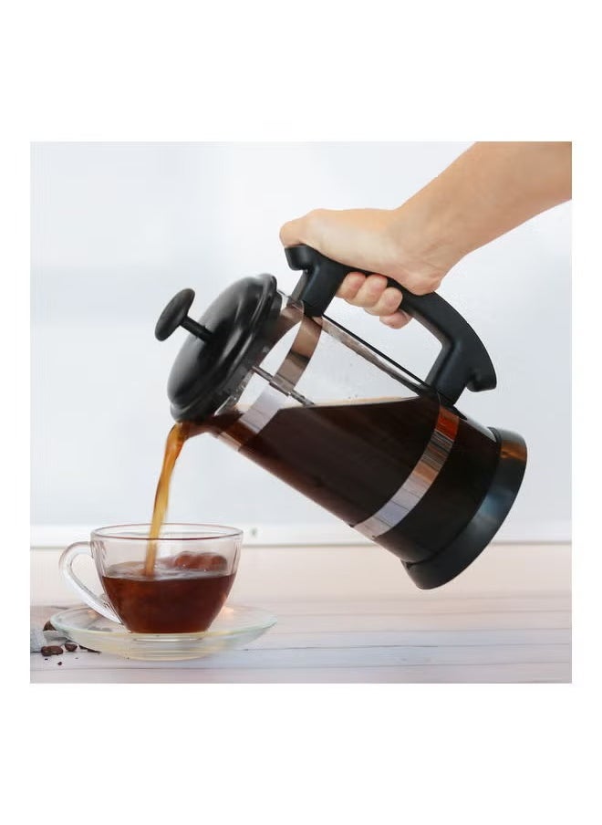 Stainless Steel French Press Pot Coffee Cup Black