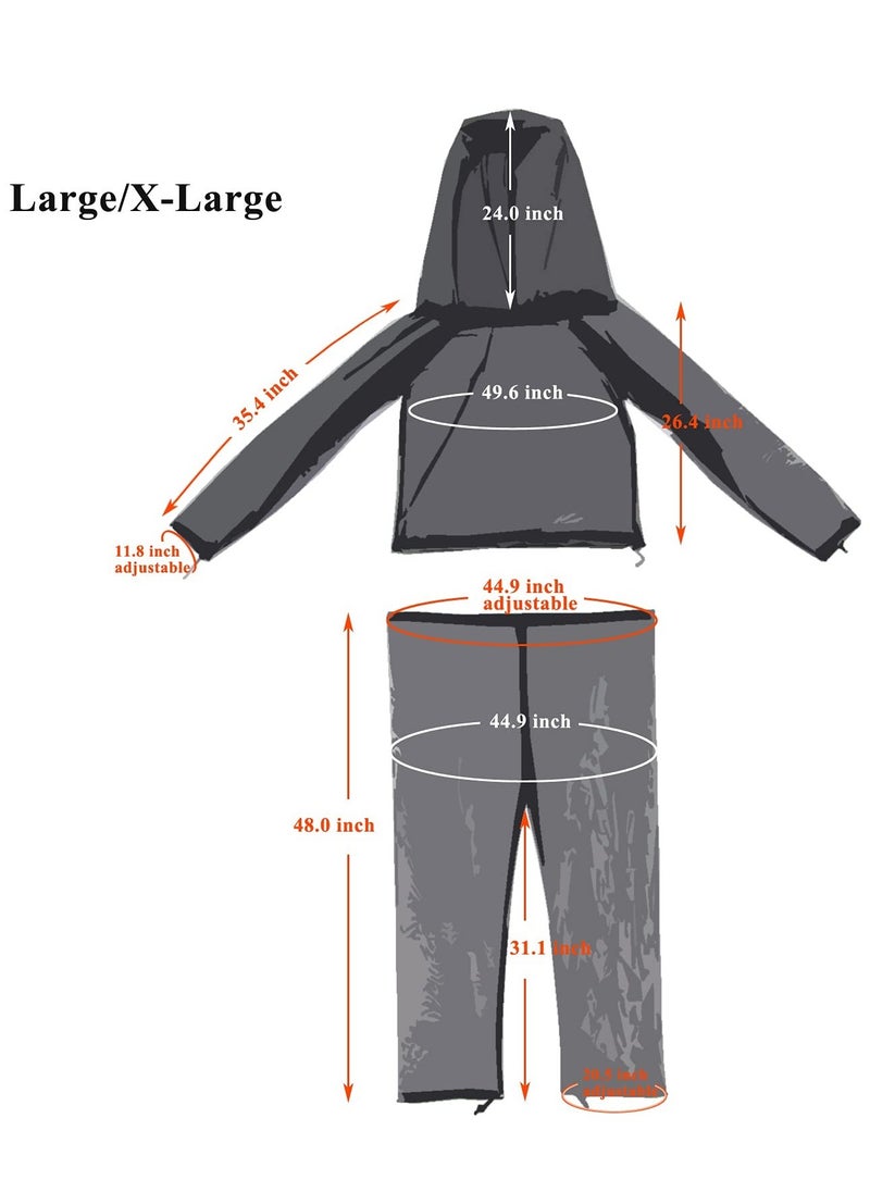 4 Piece Mosquito Net Suit Stay Protected from Mosquitoes Lightweight Breathable Mesh Clothing for Men Women Ideal for Fishing Hiking Camping Farming and Gardening