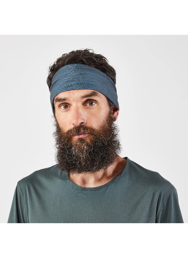 KIPRUN Unisex running neck warmer/multi-function headband - Dark Khaki
