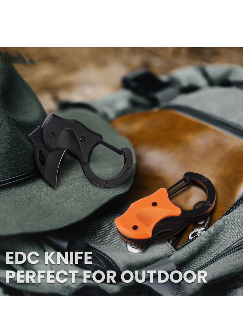 Compact Carabiner Knife with 1.34