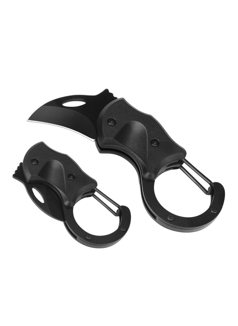 Compact Carabiner Knife with 1.34