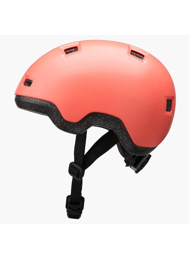 OXELO BY DECATHLON,Kids' Inline Skating Skateboard Scooter Helmet B100 - Coral