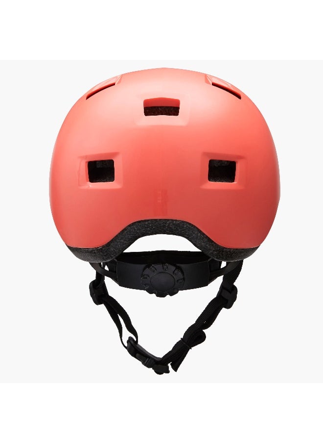 OXELO BY DECATHLON,Kids' Inline Skating Skateboard Scooter Helmet B100 - Coral