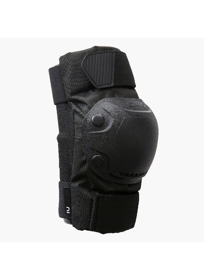 OXELO BY DECATHLON,Adult 2 X 3-Piece Inline Skate Protection Set Fit500 - Black