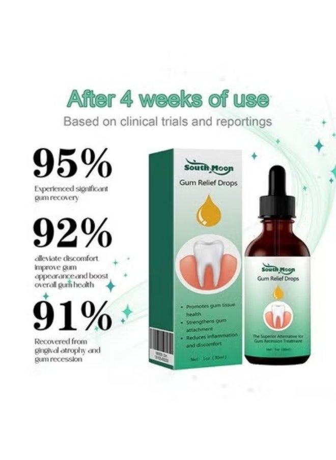 Gum Repair Drops 30ml, Rejuvenate Your Gums Drops, Natural Gum Restore Drops, Gum Regrowth for Receding Gums Drops, Gum Therapy Drops, Gingival Repair Drops, Gum Regrowth Drops, Oil Pulling for Gums