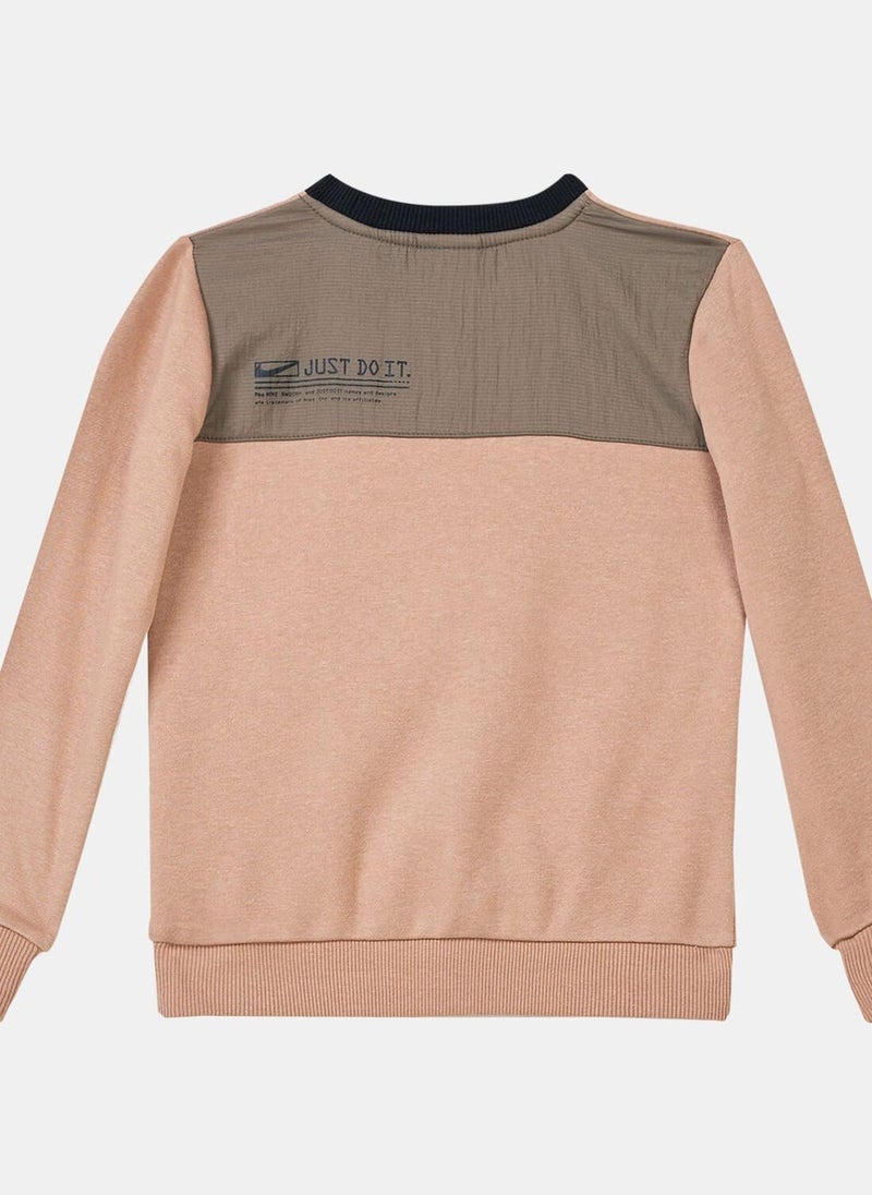 Kids' Sportswear Paint Sweatshirt (Younger Kids)