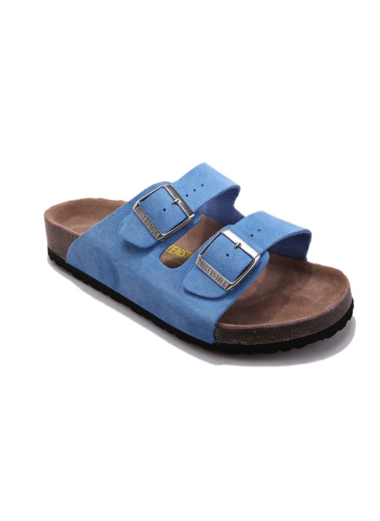 Birko Flor Double Strap Sandals