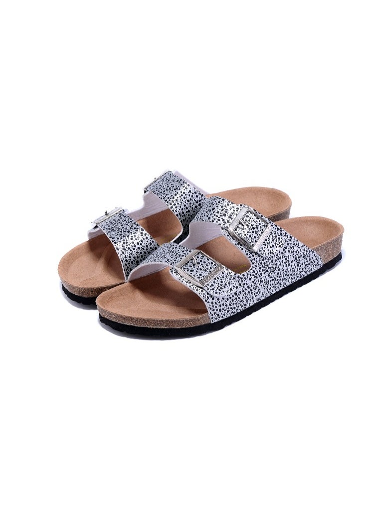 Birko Flor Double Strap Sandals
