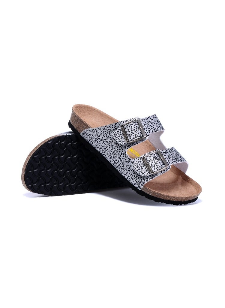 Birko Flor Double Strap Sandals