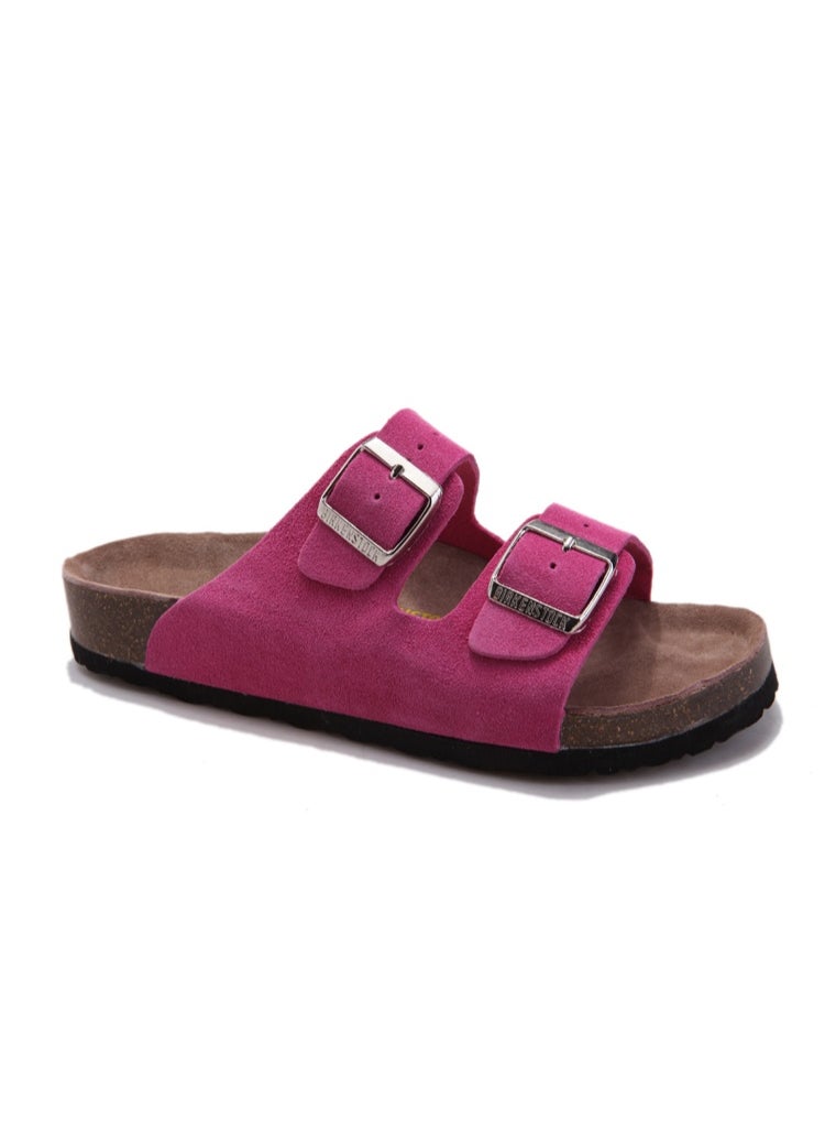 Birko Flor Double Strap Sandals