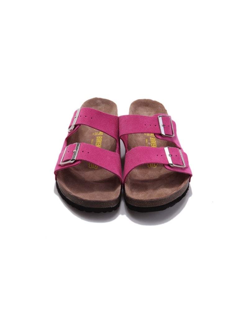 Birko Flor Double Strap Sandals
