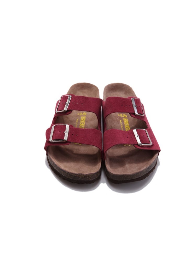 Birko Flor Double Strap Sandals