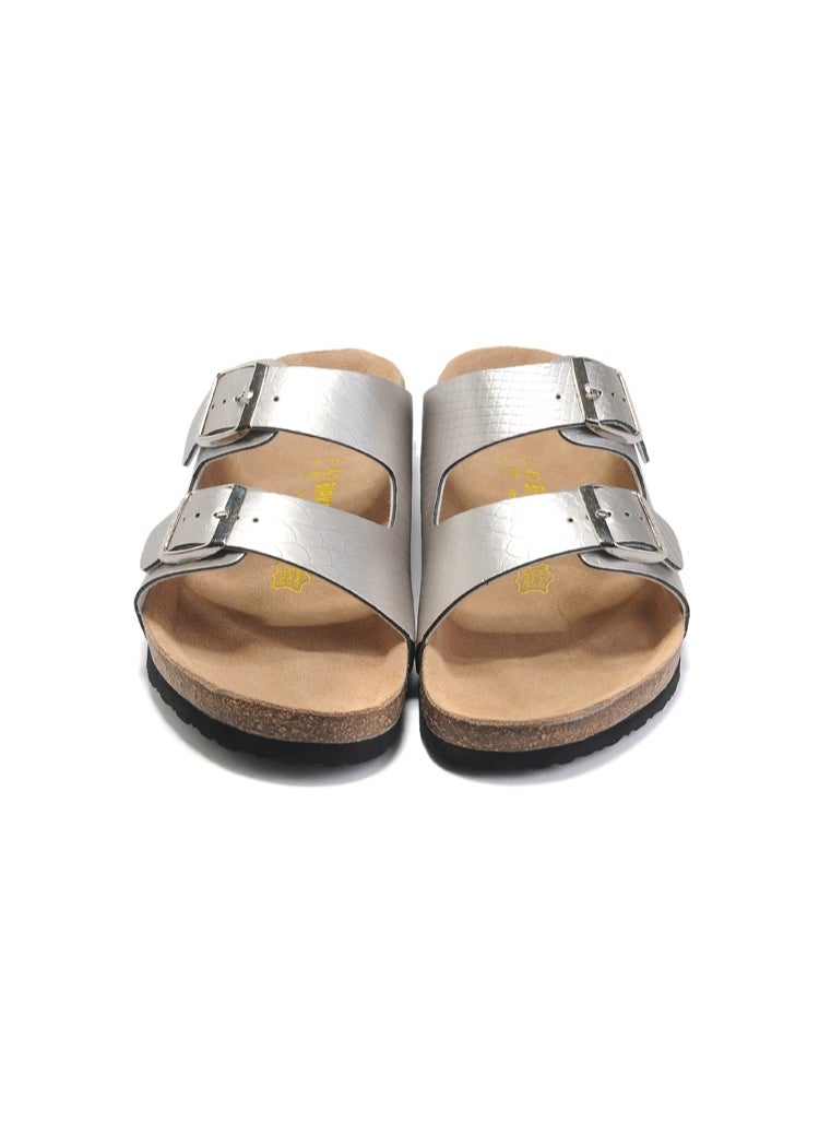 Birko Flor Double Strap Sandals