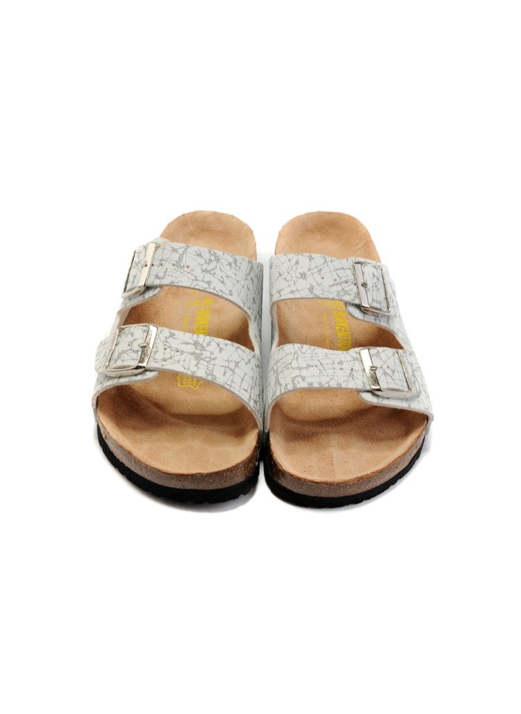 Birko Flor Double Strap Sandals