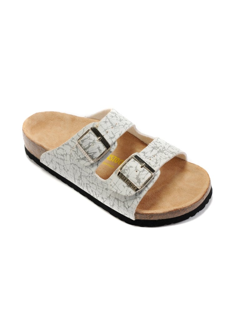 Birko Flor Double Strap Sandals