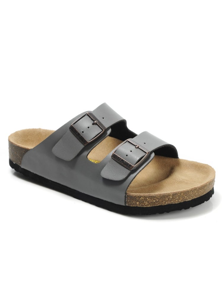 Birko Flor Double Strap Sandals