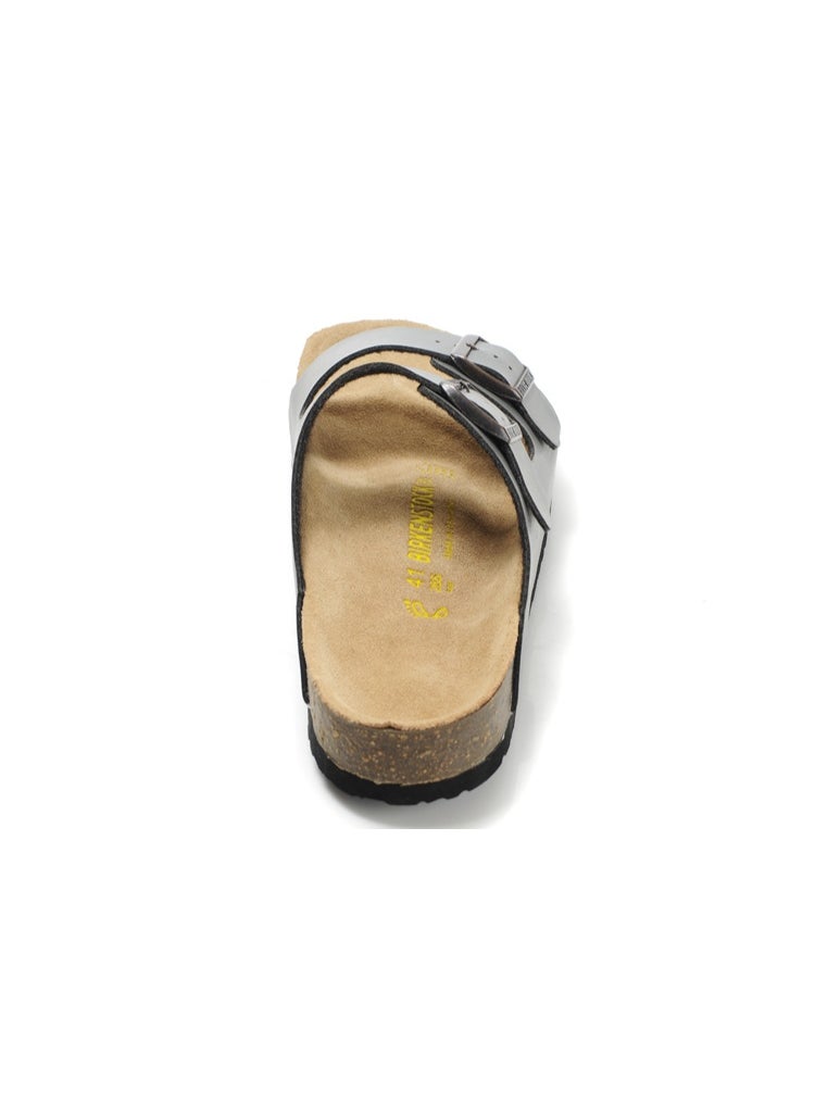 Birko Flor Double Strap Sandals
