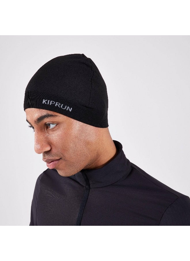 Unisex Seamless Running Hat- Smoked Black