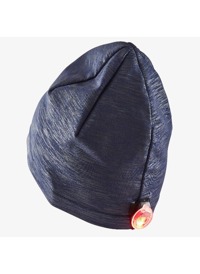 KIPRUN Warm+ Unisex Warm Running Hat - navy blue/graph