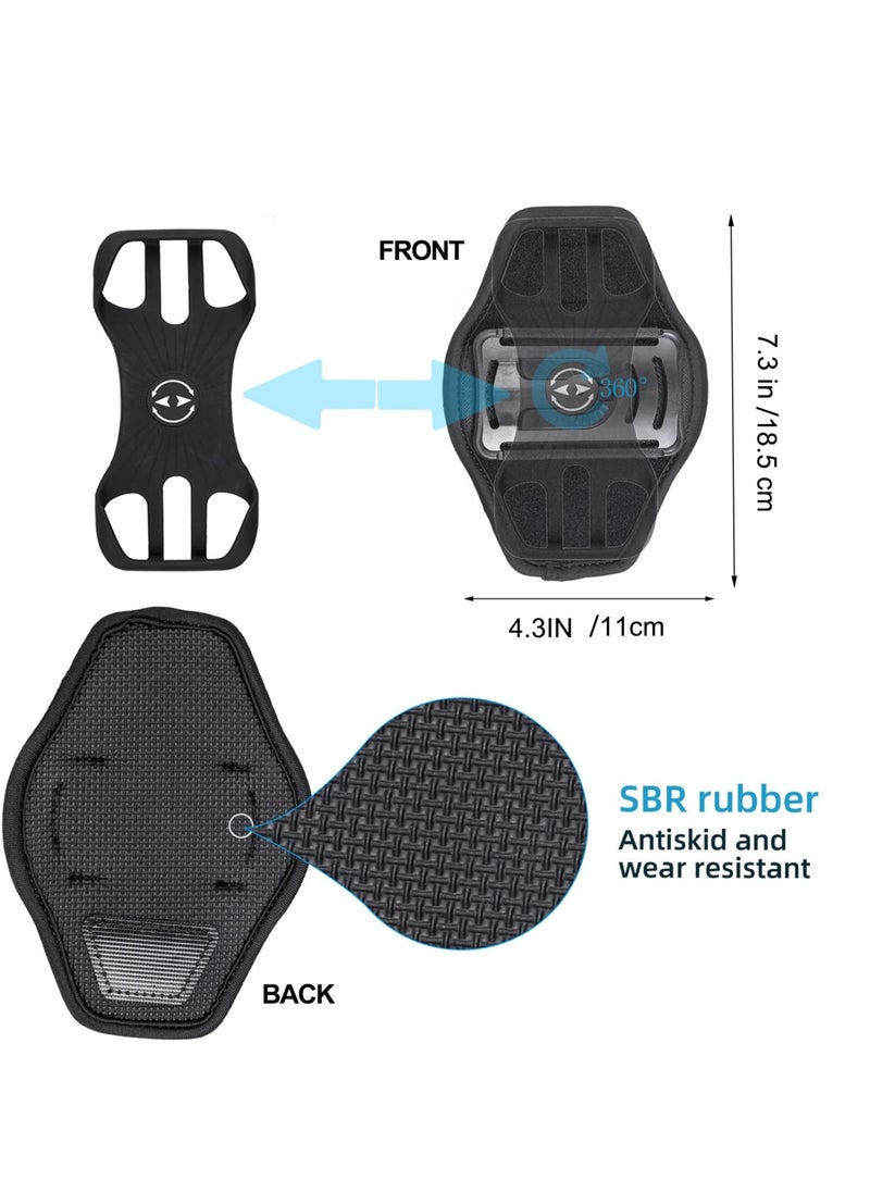 Outdoor backpack strap clip for phone, Detachable Convenient mobile Smartphone Holder Shoulder Strap Hiking, Alpinism, Climbing, Traveling