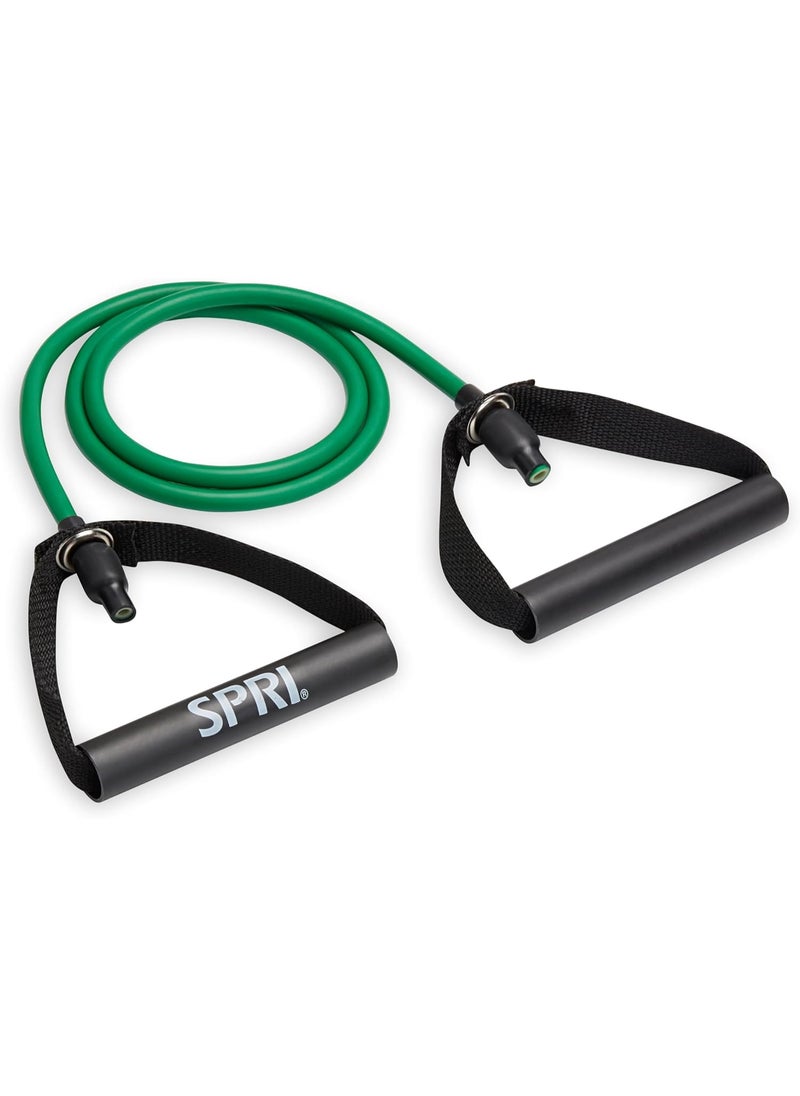 SPRI Xertube Resistance Bands with Handles – All Exercise Cords Sold Separately with Home Gym Workout Fitness Door Anchor Attachment Option