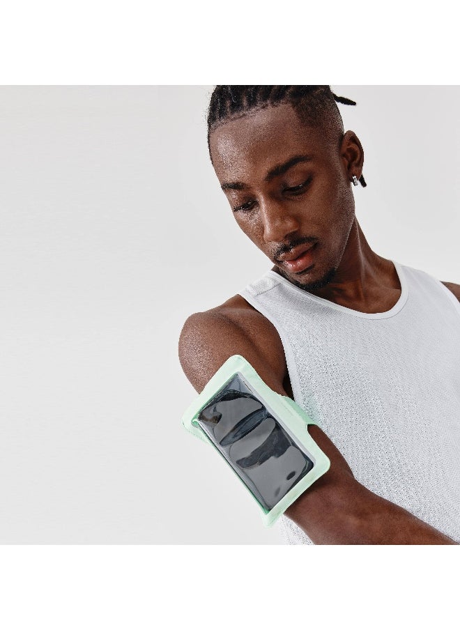 Men Women KIPRUN smartphone big phone running armband - light green