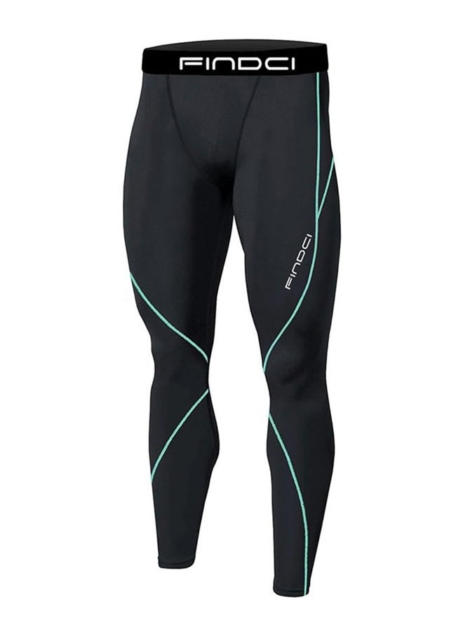 Men's Sports Running Set Compression Shirt + Pants Skin-Tight Long Sleeves Quick Dry Fitness Tracksuit Gym Yoga Suits