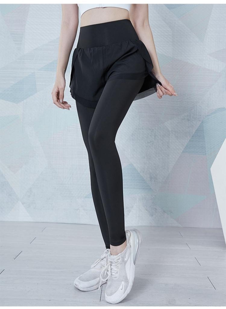 Yoga Pants Women's Slimming and Tight Trousers Running Stretch Hip Lift Sports Pants  Bottoming Yoga