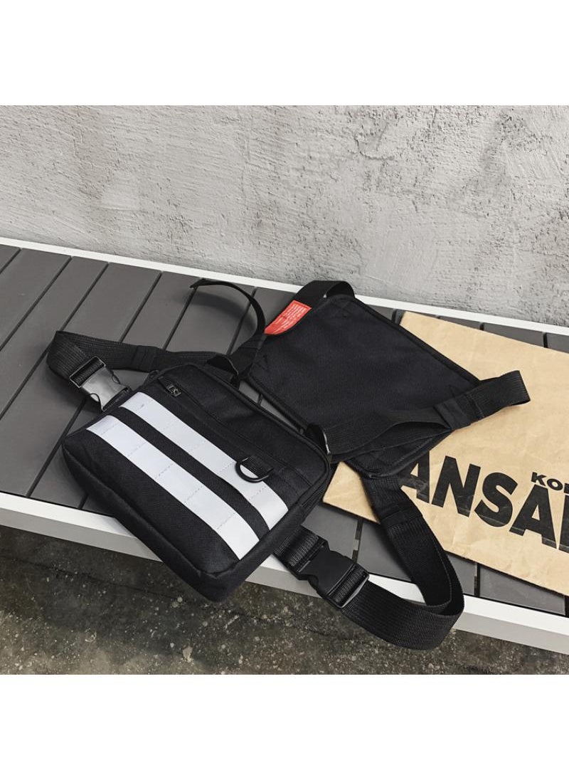 Outdoor multifunctional chest bag, waterproof and wear-resistant mountaineering mobile phone sports bag
