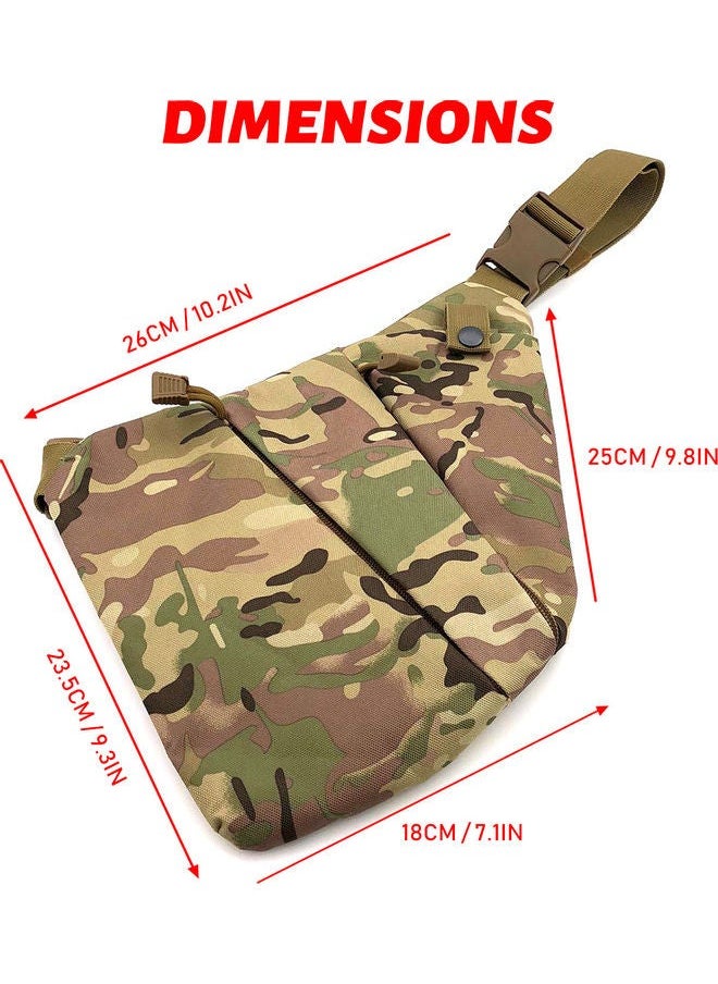 Camping Cross Body Storage Bag 18x4x17cm