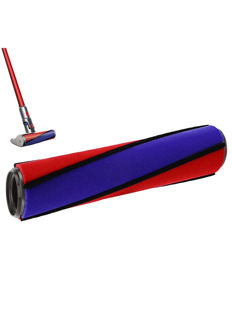 Soft Roller Brush Roll Bar Replacement Compatible with Dyson V6 V7 V8 V10 V11 Fluffy Cordless Vacuum Cleaner, Soft Roller Head Brush Bar Brushroll Replacement Part No. 966488-01