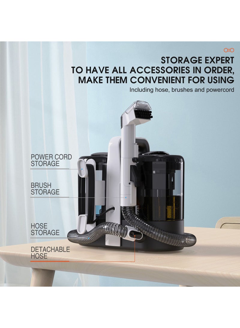 Portable Handheld Corded Spot Wet and Dry Dirty Carpet Washer Fabric Sofa Cleaning Machine
