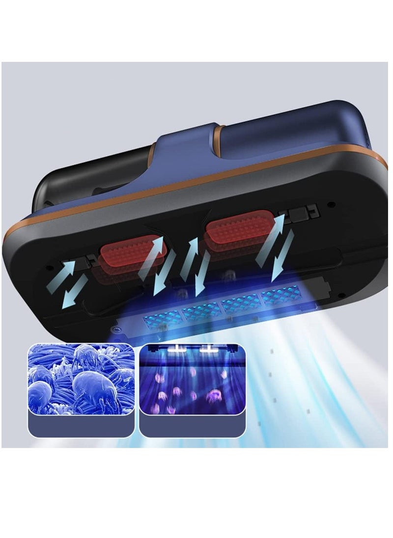 Vacuum Cleaners for Household Purposes, Handheld Mattress Vacuum Cleaner, Cordless Handheld Bed Vacuum Cleaner with Hepa, Effectively Clean Up Bed Sheet Pillow Couch