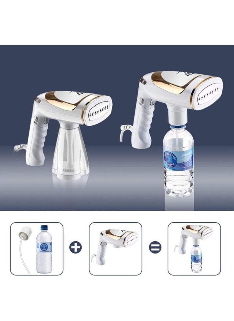 Garment Steamer Iron, Handheld Folding Household Mini Clothes Steam Iron, 1600W Wrinkle Remover Ironing Machine for Travel