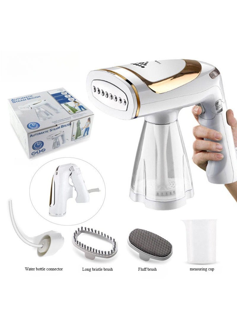 Garment Steamer Iron, Handheld Folding Household Mini Clothes Steam Iron, 1600W Wrinkle Remover Ironing Machine for Travel