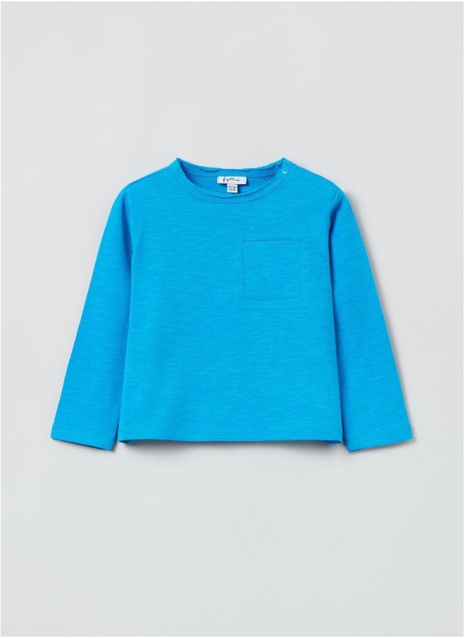 Ovs Fagottino Slub Cotton T-Shirt