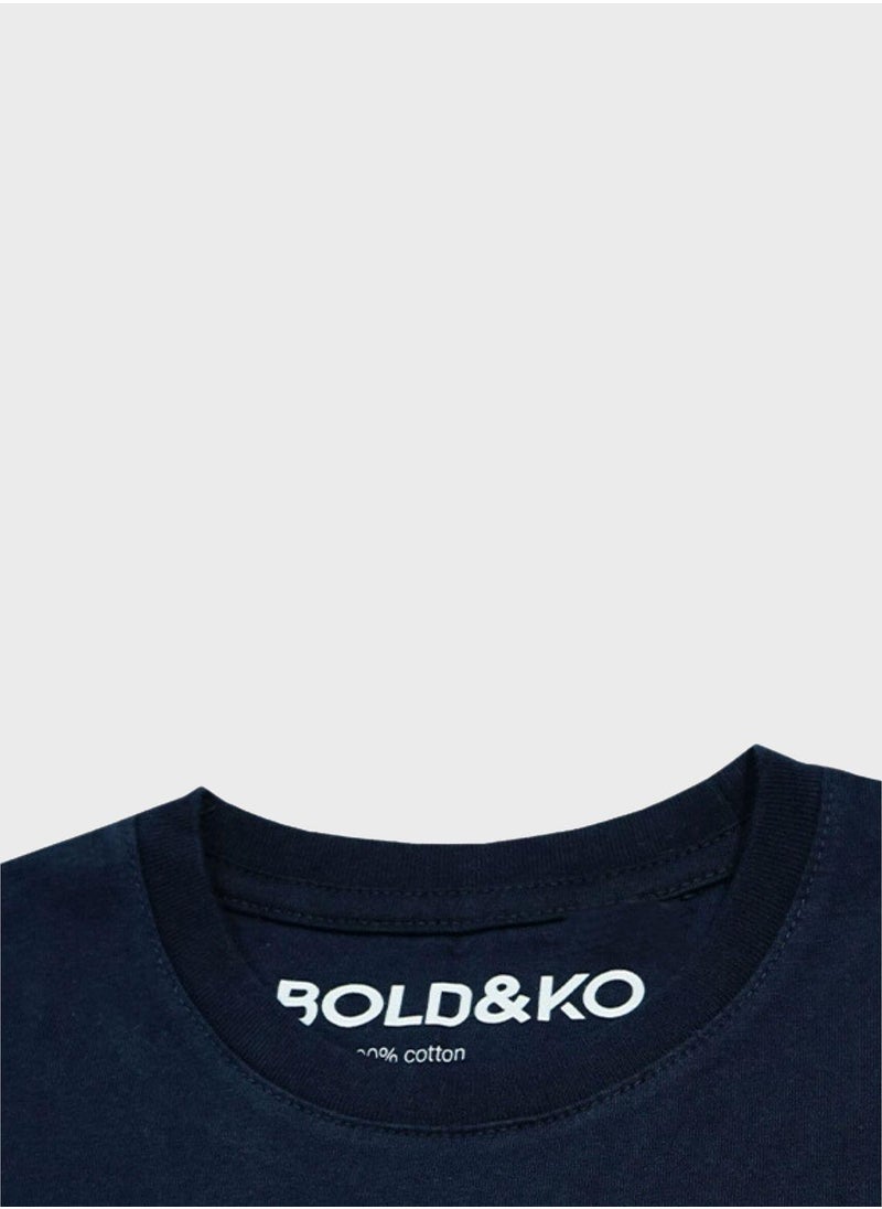 Kids Color Block T-Shirt