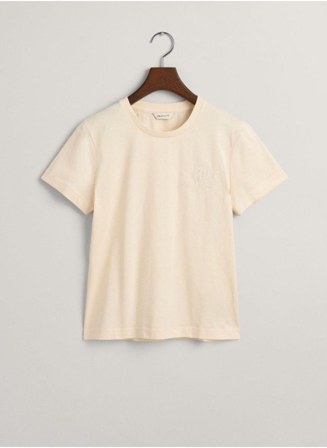 Gant Tonal Archive Shield T-Shirt