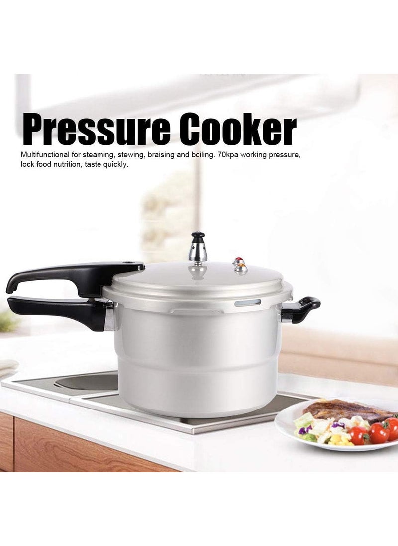 MUGATH 5 Litre Aluminum Pressure Cooker Cooking Pot Antiscald Multipurpose Handle for Electric Pottery for Meat StewSuitable to All Kinds of Gas Stove Electric Ceramic Stove