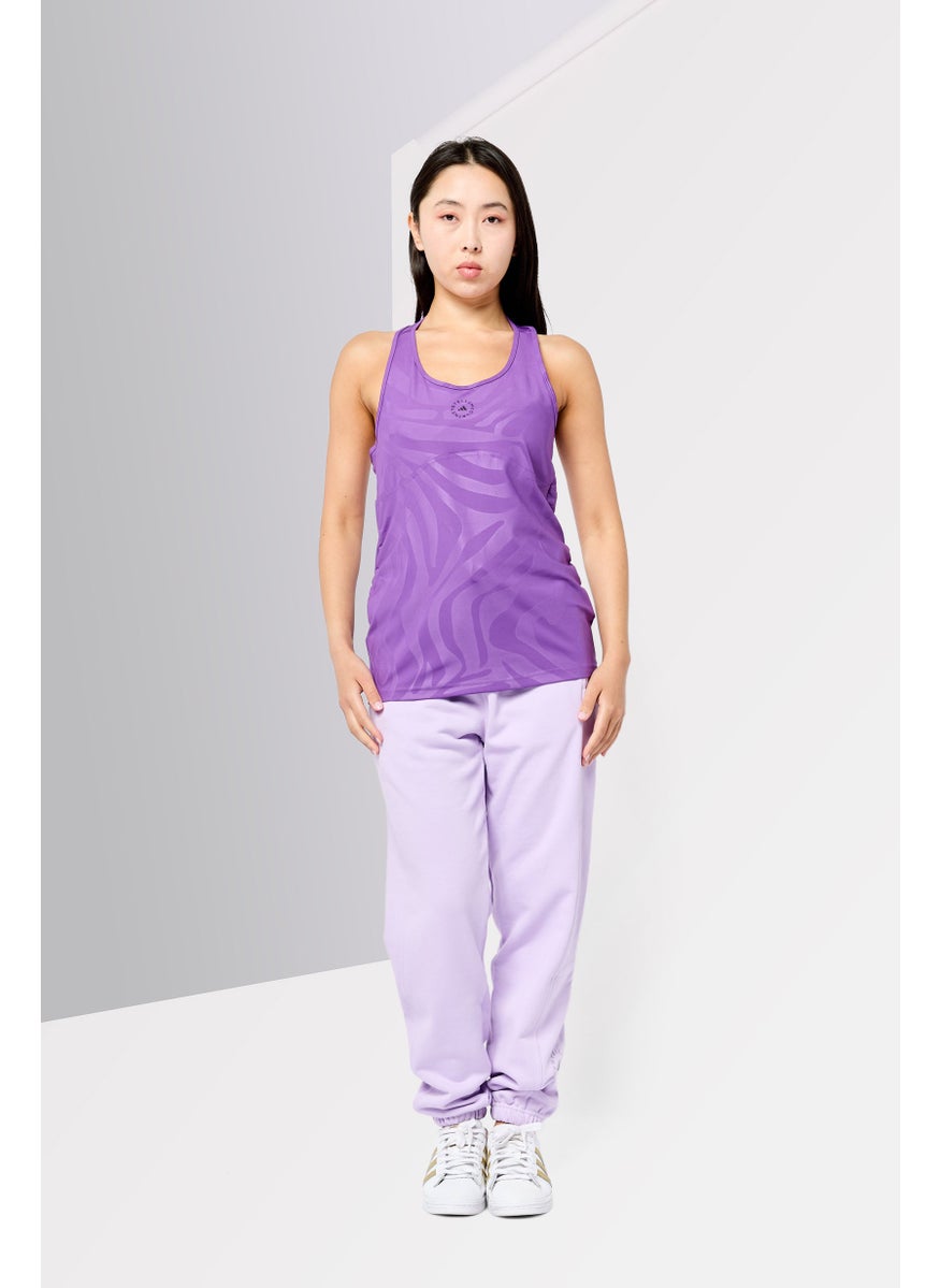 Adidas x Stella McCartney Women Sportswear Fit Sleeveless Outdoor Tank Top, Purple