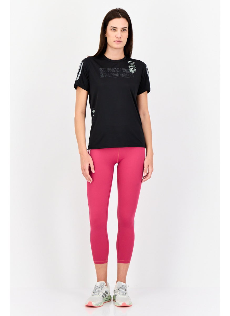 Women Sportswear Fit Training Top, Black