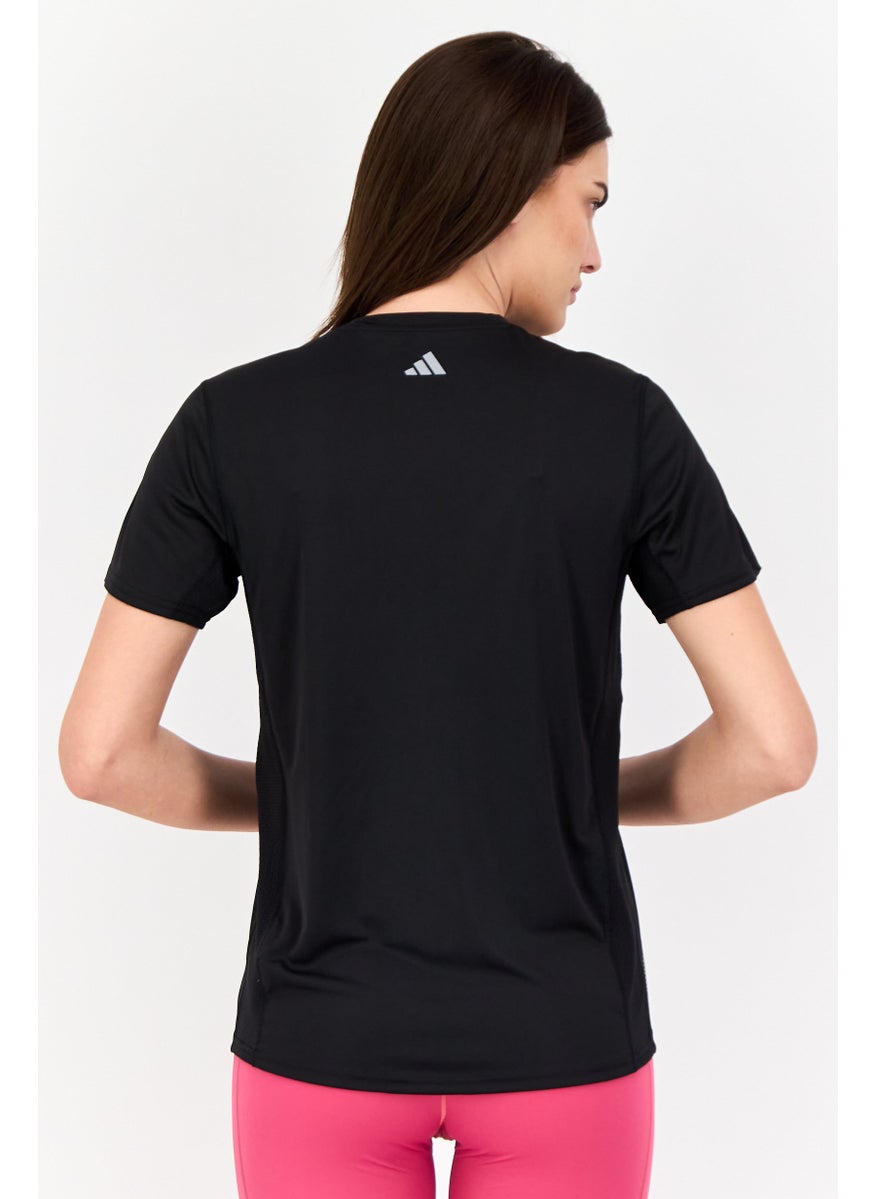 Women Sportswear Fit Training Top, Black