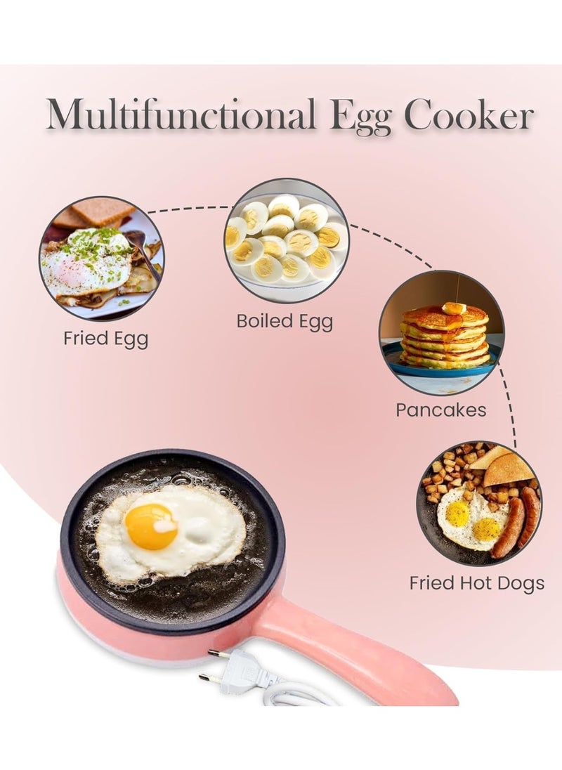 Electric Egg Cooker for 14 Eggs | Double Tier Rapid Egg Boiler for Soft, Medium, and Hard Boiled Egg, Poached, and Scrambled Egg | Omelets Maker and Vegetable Steamer