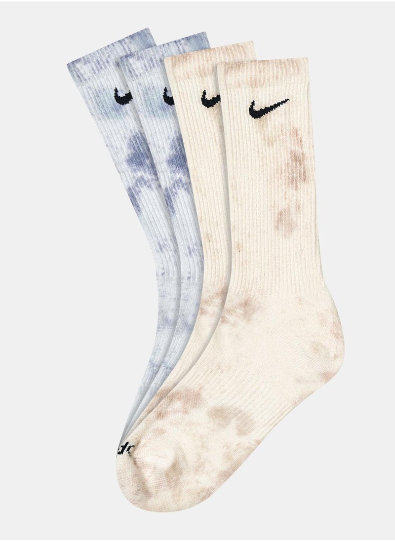 Everyday Plus Cushioned Crew Socks (2 Pairs)