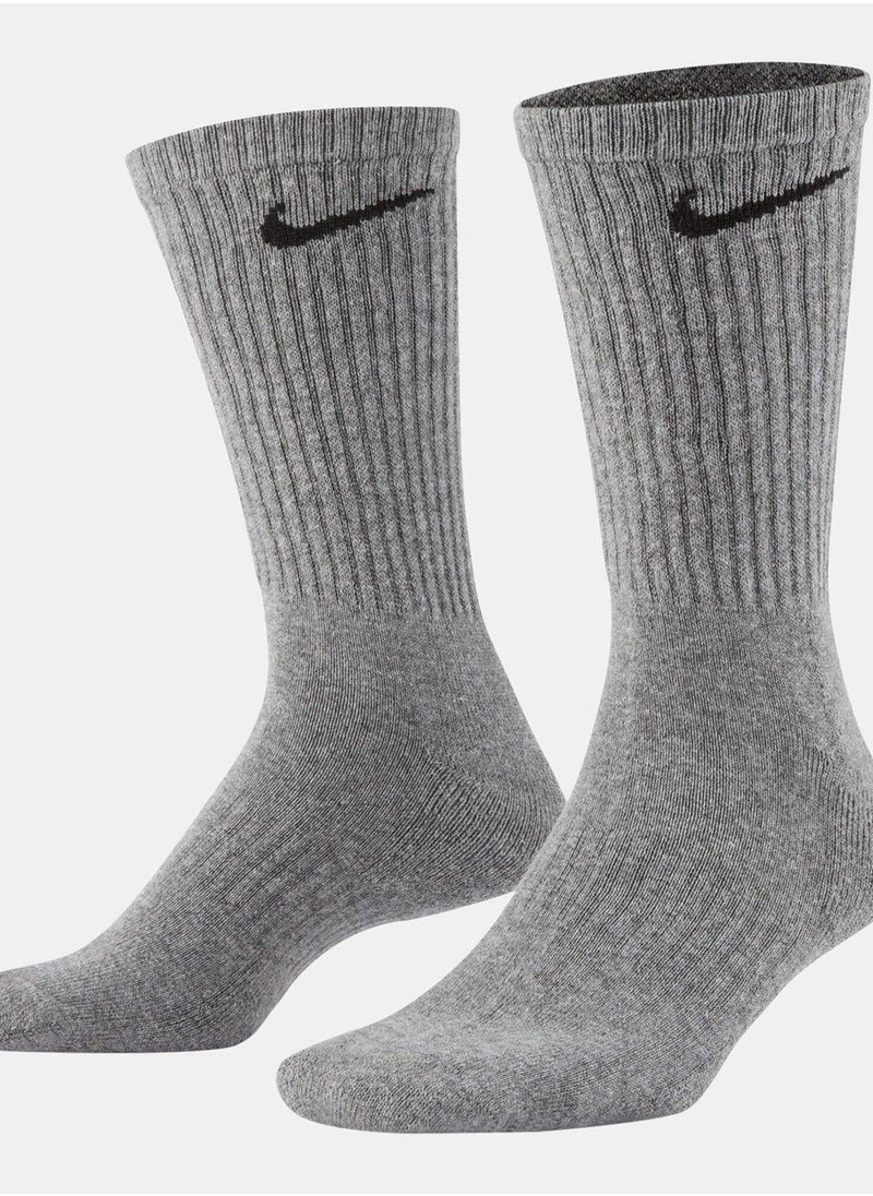 Everyday Cushion Crew Socks (3 Pack)