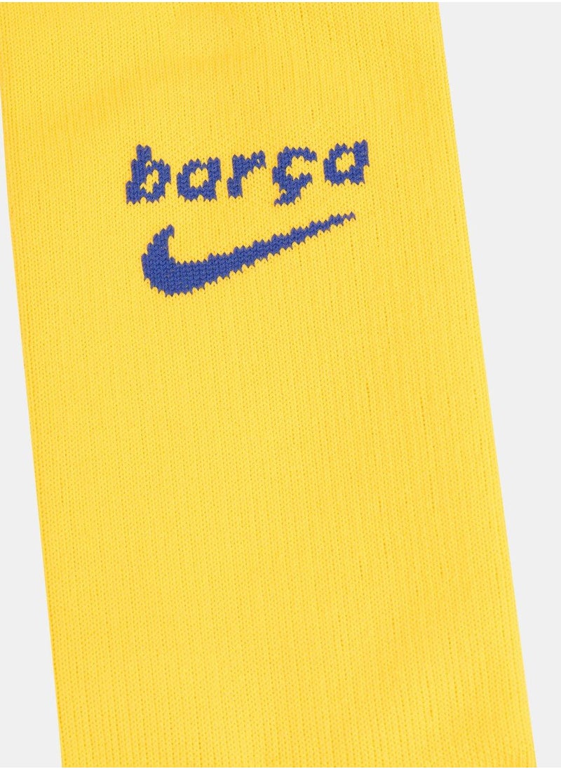 Men's FC Barcelona Strike 4th Knee-high Football Socks