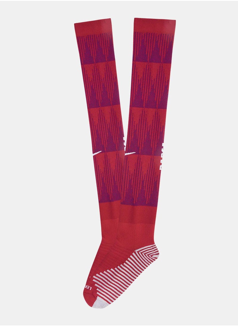 Men's F.C. Barcelona Strike Home Over-The-Calf Football Socks